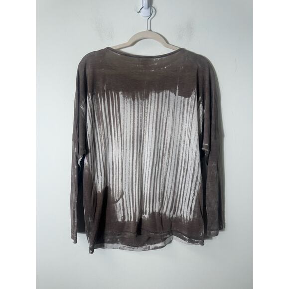 M Rena Bundle of 2 Dyed Long Sleeve T-shirts Sz M - Picture 6 of 6